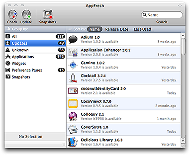 AppFresh Screenshot