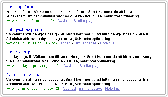 Mediaanalys uppköpta domäner